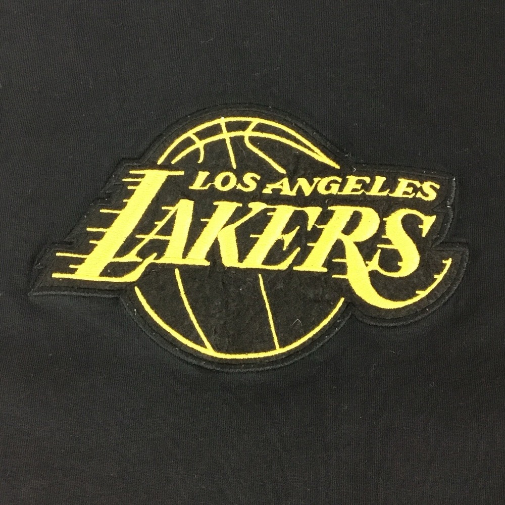 NBA Los Angeles Lakers Josh Denzel Primark Black Graphic T-Shirt Mens 2XL - Picture 9 of 9